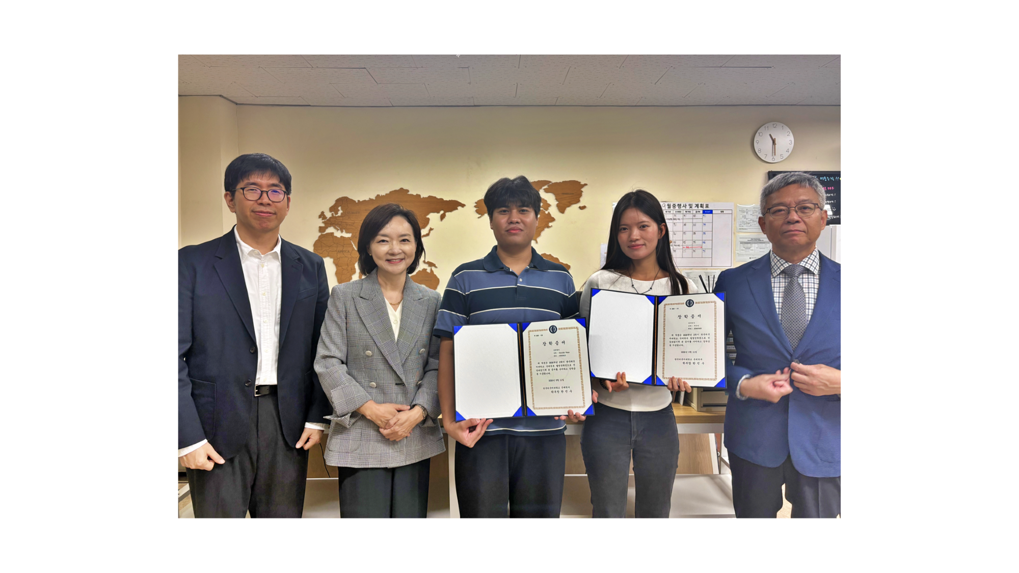 국제학부, 2026학년도 2학기 필영장학금 수여식 개최 이미지